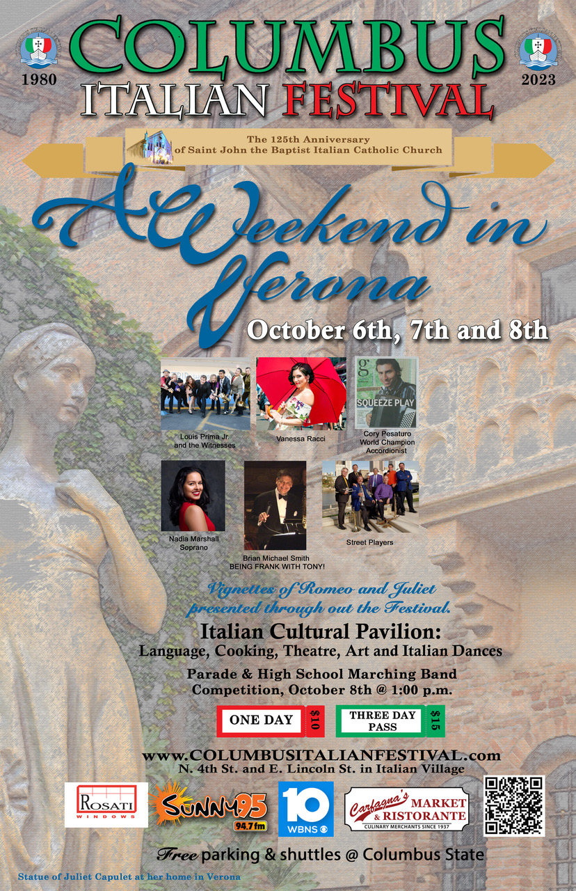 Festival Poster The Columbus Italian Festival